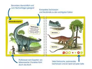 Carte Interactiva in limba germana TipToi despre Dinozauri [4]