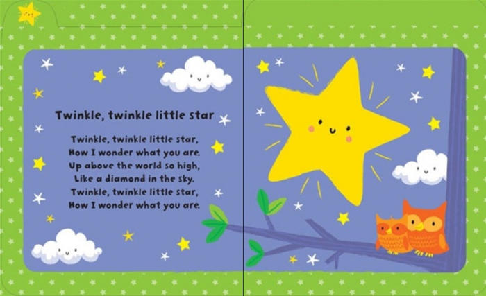 Carte muzicala Baby's very first noisy nursery rhymes, 10 luni+, Usborne [4]