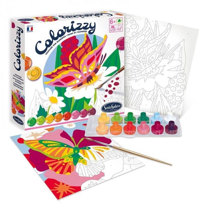 Colorizzy - Atelier pictura pe numere - Fluturi [2]