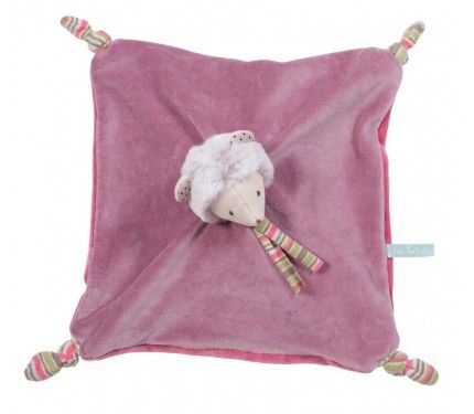 Comforter, paturica senzoriala bebe soricica roz [1]