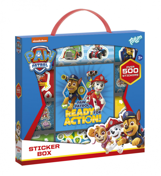 Cutie cu abtibilduri Paw Patrol, Patrula Catelusilor, pe rola [1]