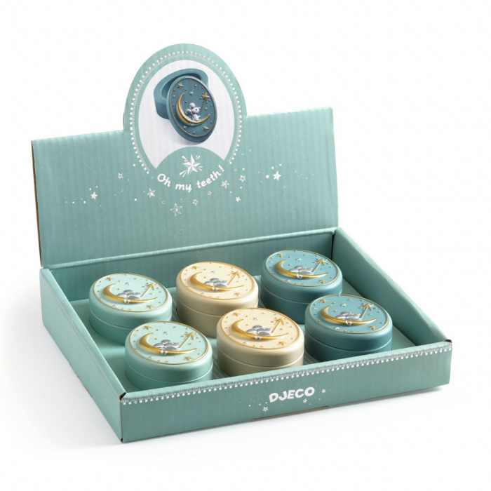 Cutiuta pastel pentru dinti de lapte Djeco [4]