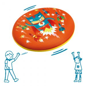 Disc frisbee Djeco, Erou in zbor [2]