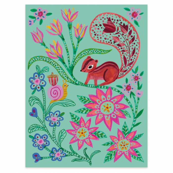 Joc creativ de razuit Animale din gradina [2]