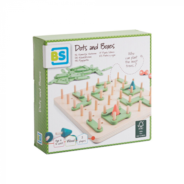 Dots and Boxes, joc de strategie, BS Toys [6]
