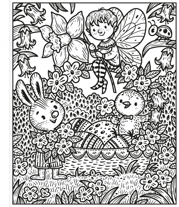 Easter Magic Painting Book, Carte de pictat cu apa [6]