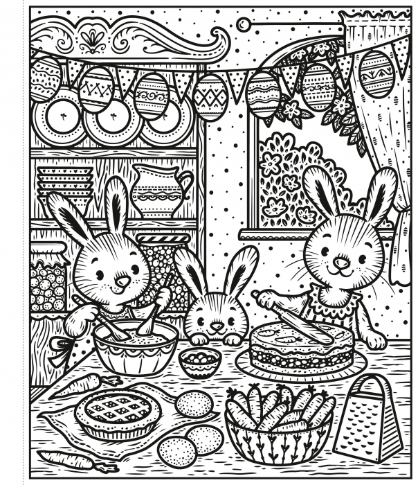 Easter Magic Painting Book, Carte de pictat cu apa [2]