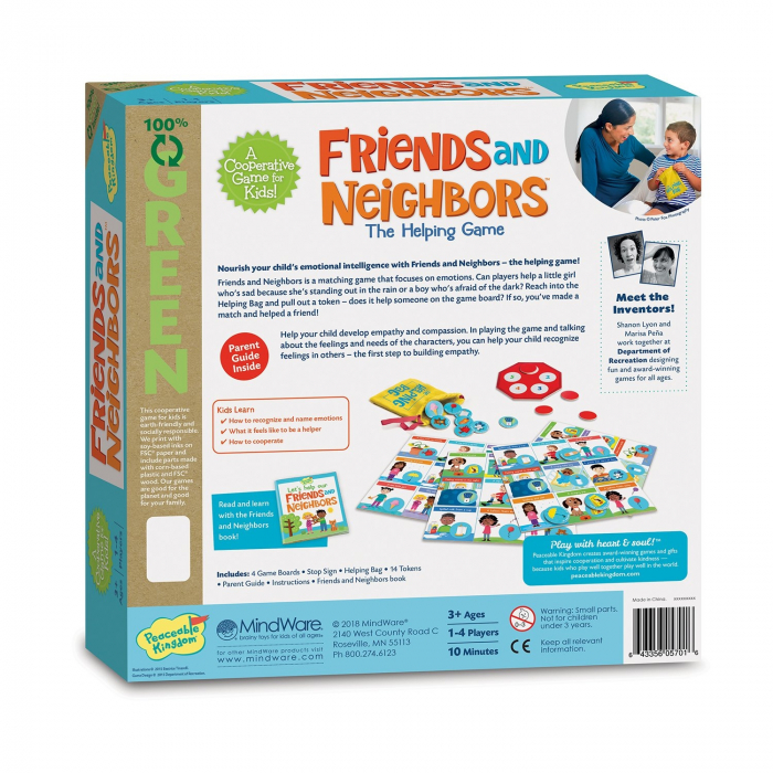 Friends and neighbors – Prieteni și vecini, Un joc educativ despre emotii [4]