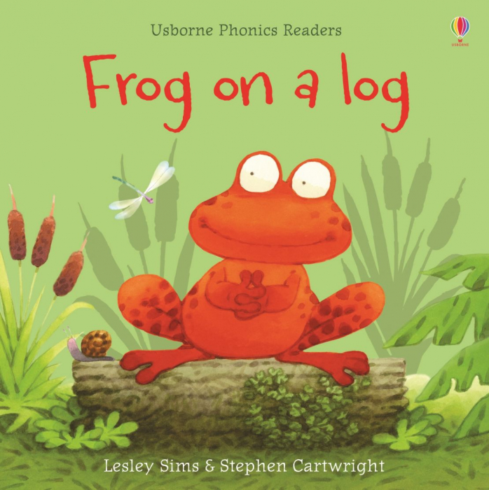 Frog on a Log, Carte de citit in limba engleza cu cod QR [1]