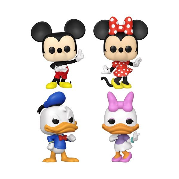 Funko POP Disney: Disney Classics - 4PK - Mickey / Minnie / Donald / Daisy [2]