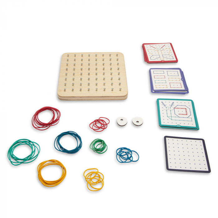 Geoboard, joc creativ cu elastice [5]