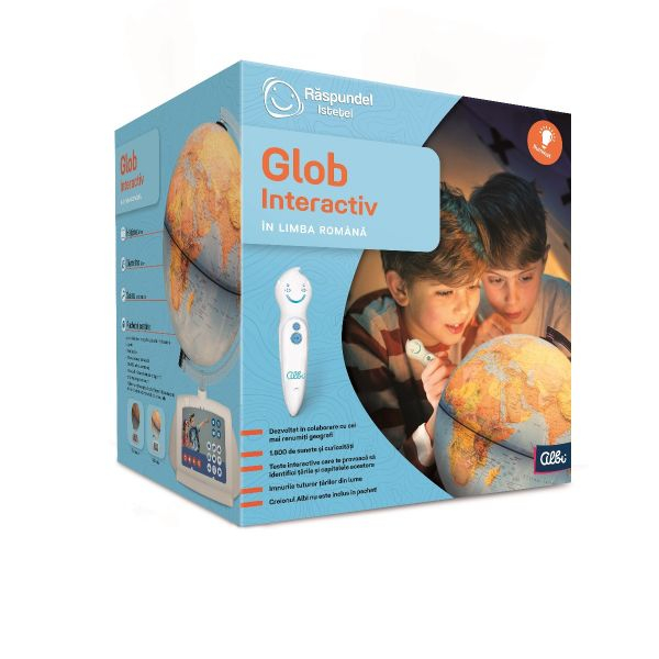 Raspundel Istetel, Glob interactiv in limba romana, versiune noua [2]