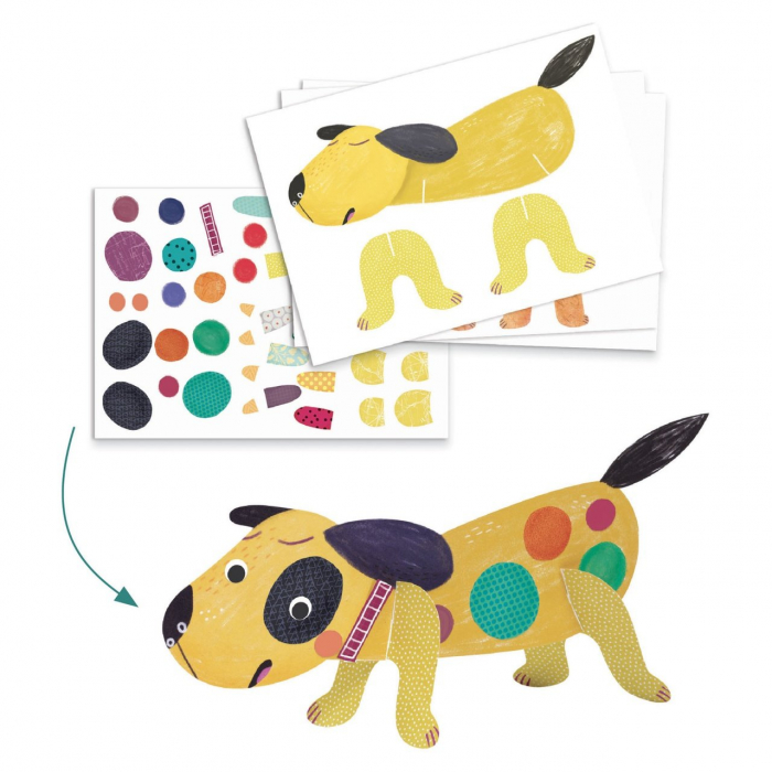 Joc creativ Casa animalelor, Djeco [6]