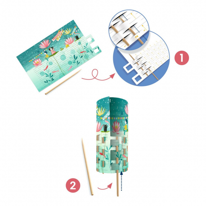 Joc creativ DIY Dansul licuricilor, Djeco [5]