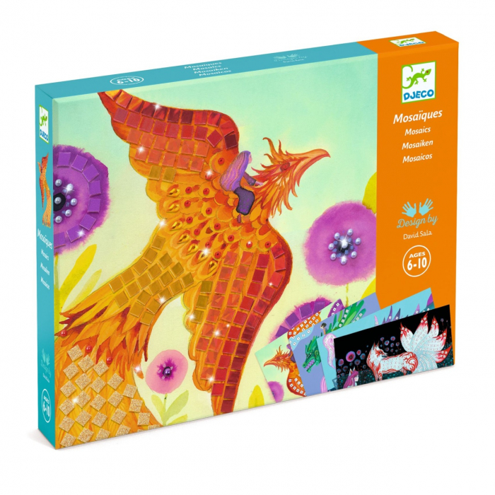 Joc creativ mozaic Creaturi mitice, Djeco [1]