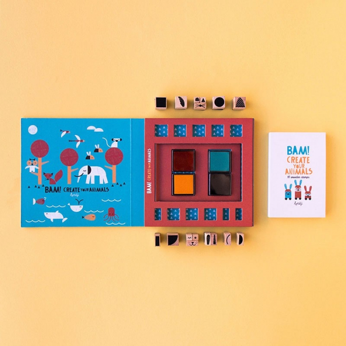 Joc creativ stampile Animale, Londji [3]