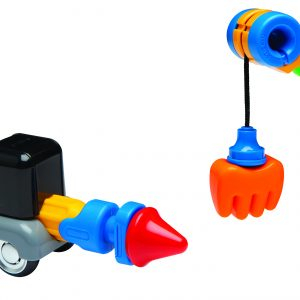 Joc cu magneti Stick-O, Set de construit vehicule, 26 piese [8]