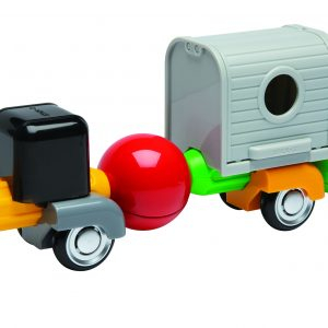 Joc cu magneti Stick-O, Set de construit vehicule, 26 piese [7]