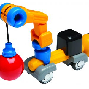 Joc cu magneti Stick-O, Set de construit vehicule, 26 piese [5]