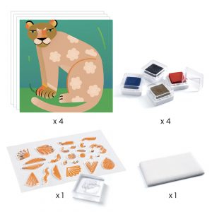 Joc cu stampile Djeco, Animale [2]