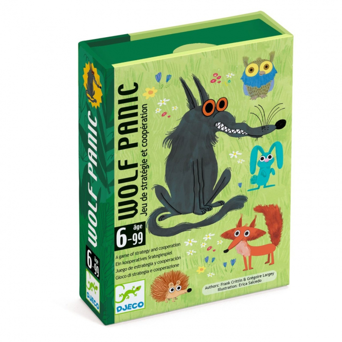 Joc de cooperare cu carti Wolf Panic, Djeco [2]