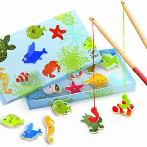 Joc de pescuit magnetic pesti tropicali Djeco [3]