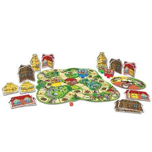 Joc educativ de societate Cei trei purcelusi Three Little Pigs [2]