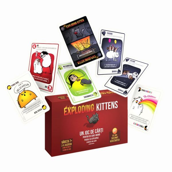 Joc de societate EXPLODING KITTENS [2]
