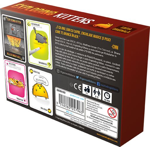 Joc de societate EXPLODING KITTENS [3]