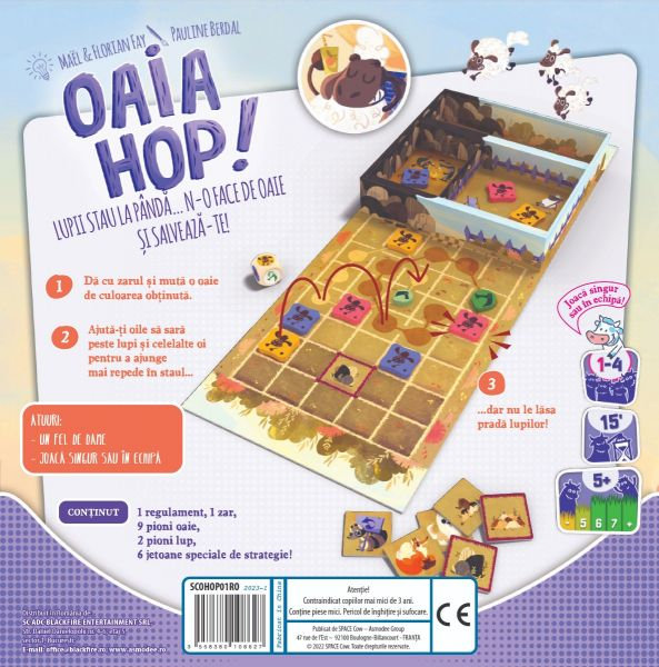 Joc de societate Oaia Hop! [2]