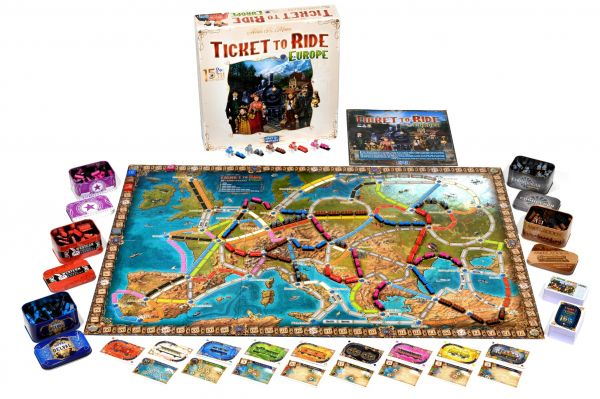 Joc de societate Ticket to Ride 15th Anniversary, limba engleza [6]