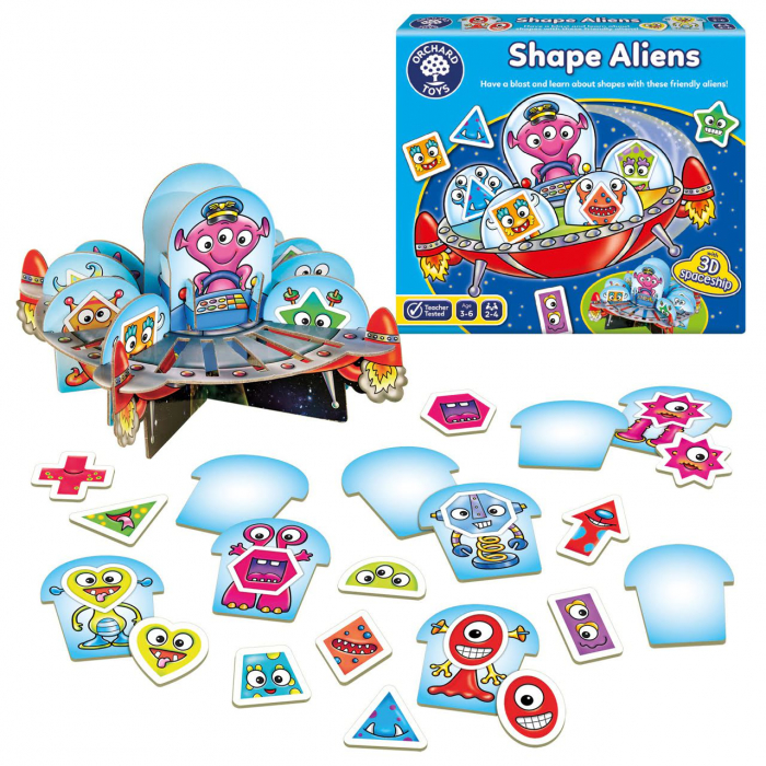 Joc educativ Extraterestrii SHAPE ALIENS [2]