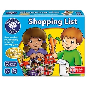 Joc educativ in limba engleza Shopping List- Lista de Cumparaturi  Orchard Toys [1]