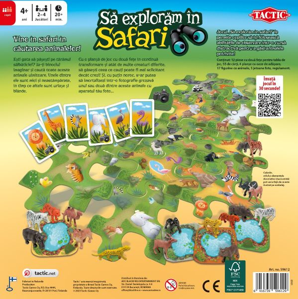 Joc educativ Sa exploram in safari! [2]