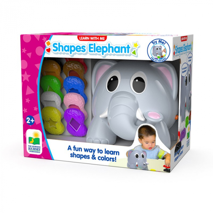 Joc Elefant - Sa Invatam Culorile, Formele - Eng [1]