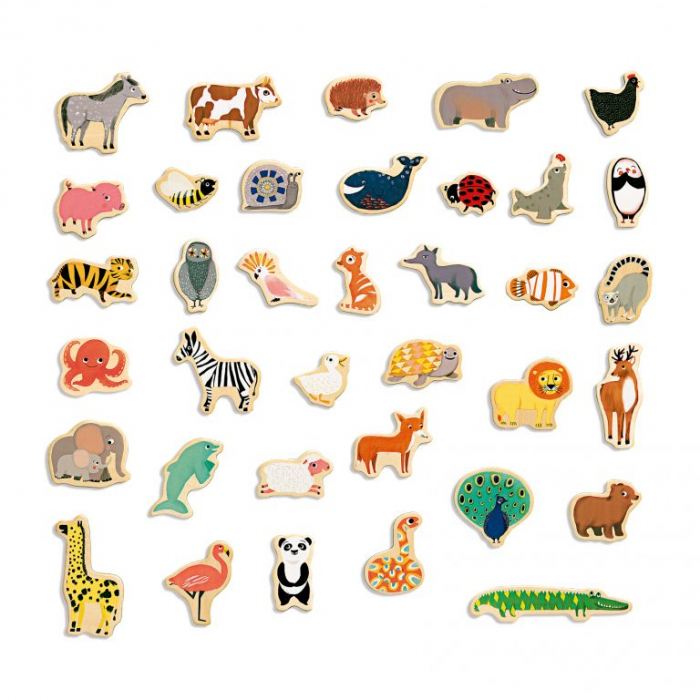 Joc magnetic cu animale Djeco [5]