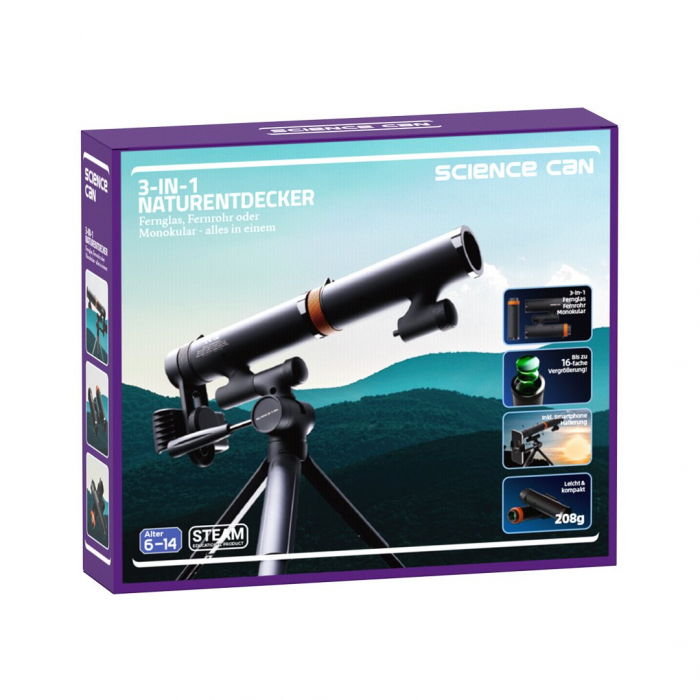 Joc STEM Explorator al naturii 3 în 1, TopBright Toys [6]