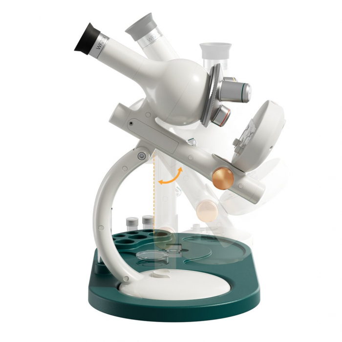 Joc STEM Set de laborator Microscop 1600, TopBright Toys [5]