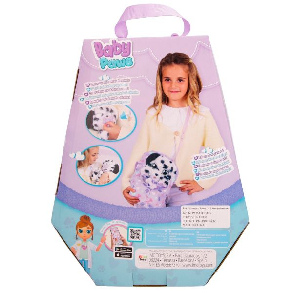 Jucarie de plus interactiva Baby Paws, catelus Dalmatian [2]