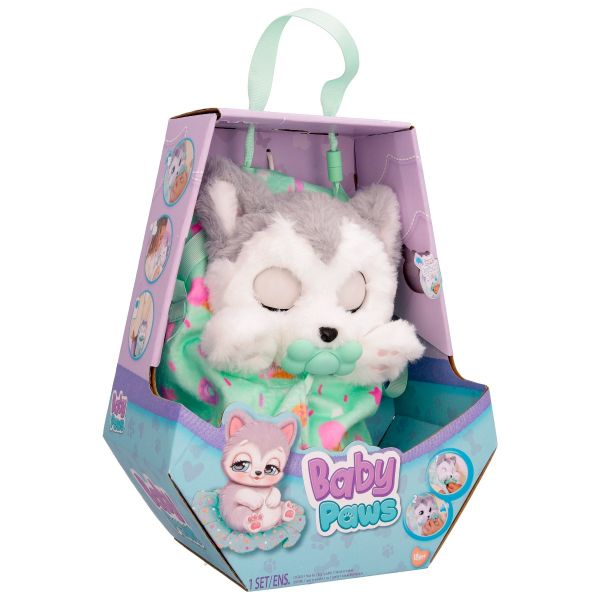 Jucarie de plus interactiva Baby Paws, catelus Husky [3]