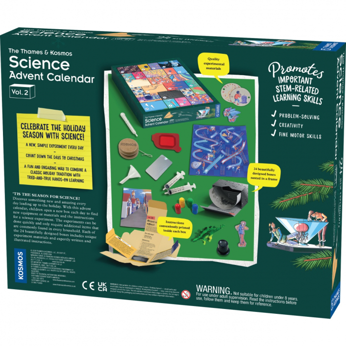 Jucarie educativa Kit STEM Calendarul stiintific de Advent versiunea 2, Thames & Kosmos [5]