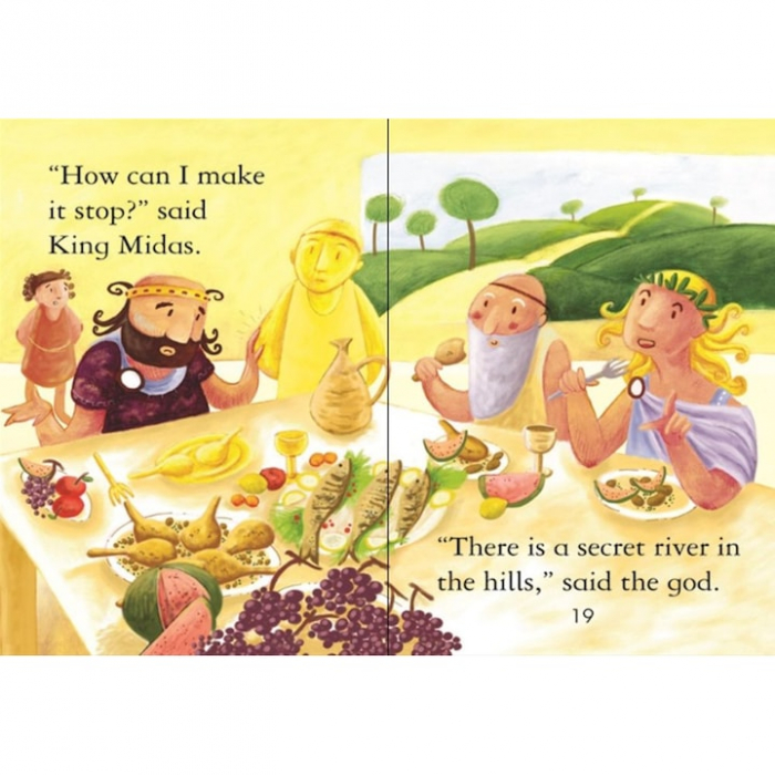 King Midas and the Gold,Carte de povesti in limba engleza First Reading Level 1 [4]