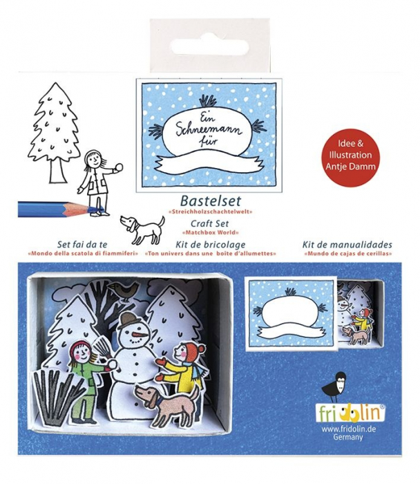 Kit craft Joaca in padure iarna, Fridolin [2]