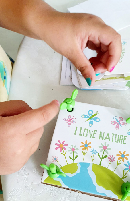 Kit creativ - Presa pentru flori si frunze (ierbar), Green Creativity [5]