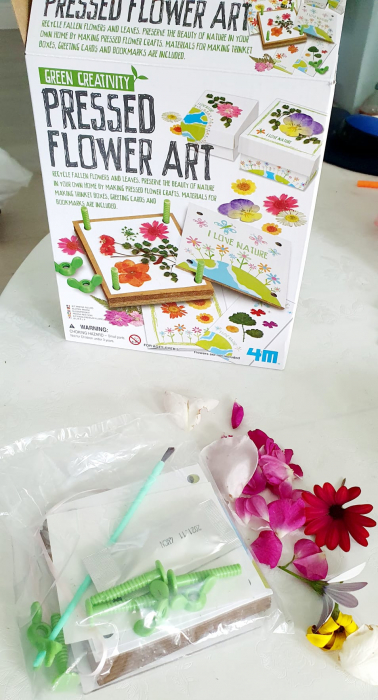 Kit creativ - Presa pentru flori si frunze (ierbar), Green Creativity [7]