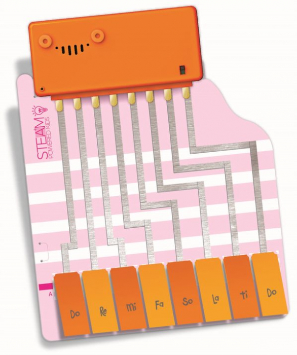 Kit stiintific Circuit Muzical, STEAM Kids [6]