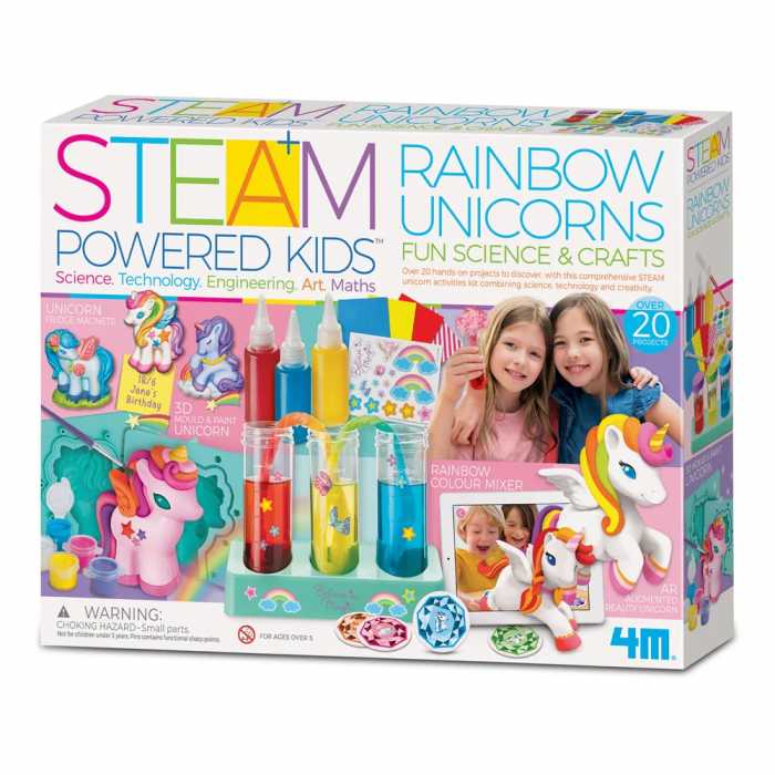 Kit stiintific - Curcubee si Unicorni, STEAM Kids [1]