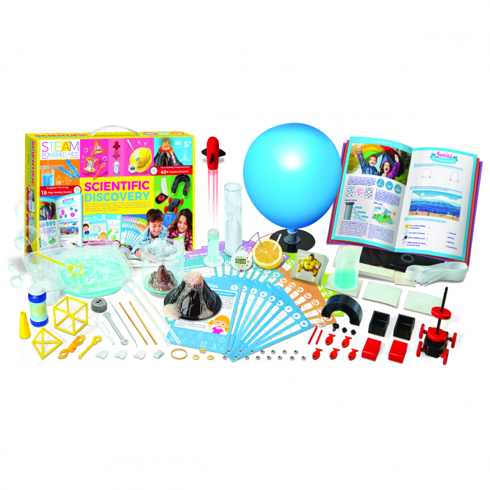 Kit stiintific - Descoperiri stiintiice Vol. 1 - 42 experimente, STEAM Kids [2]