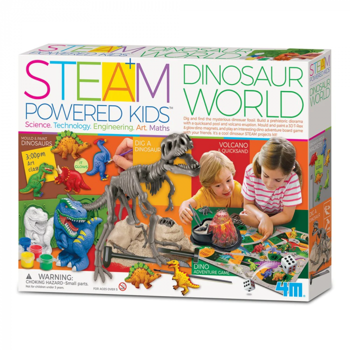 Kit stiintific - Lumea Dinozaurilor, STEAM Kids [1]