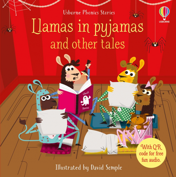 Llamas in Pyjamas and other tales Carte Cartonata cu CD [1]
